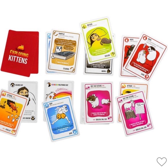 Exploding Kittens Original Edition Card Game - Red Box - Picture 3 of 3
